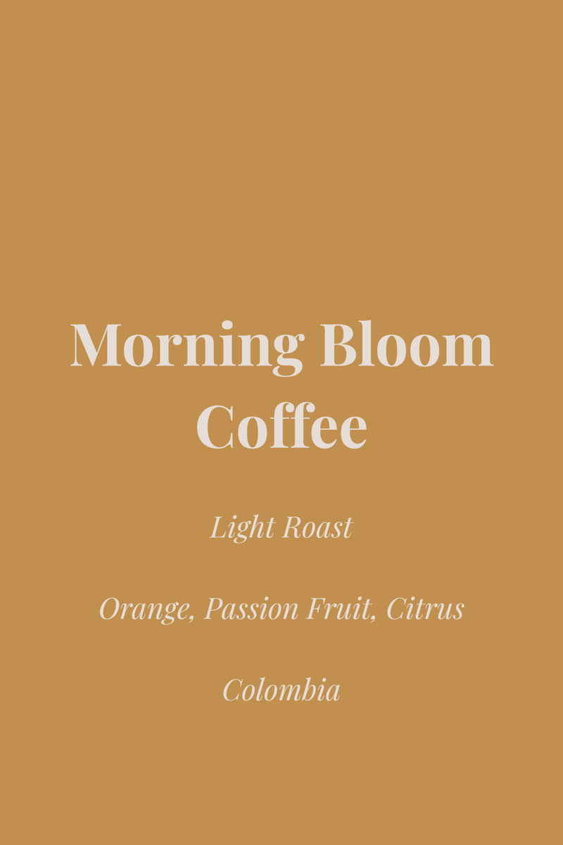 Morning Bloom EA Decaf - Colombia El Vergel (Natural)