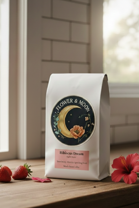 Hibiscus Dream EA Decaf – Colombia Granja Paraiso 92 (Red Bourbon) – Premium Whole Bean Coffee