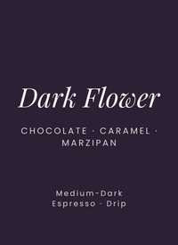 Dark Flower Espresso EA Decaf - Colombia El Vergel (Natural)