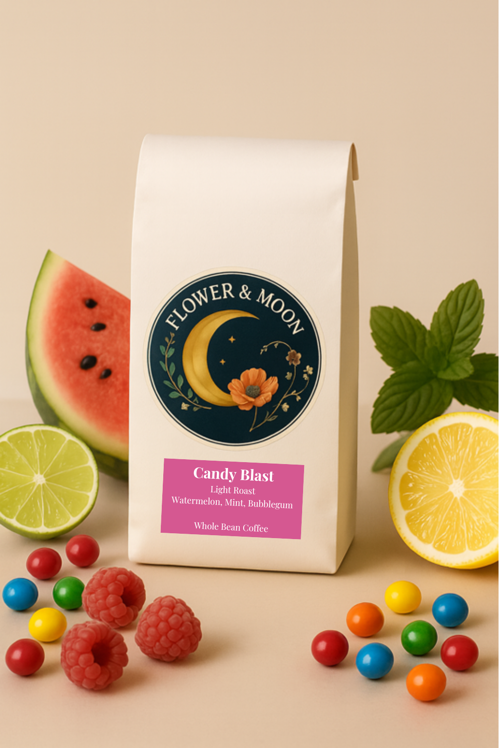 Morning Bloom Roast | Columbia, El Vergel Estate (Candy Blast), SWP Decaf