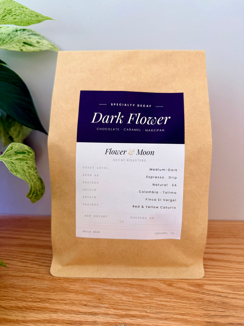 Dark Flower Espresso EA Decaf - Colombia El Vergel (Natural)