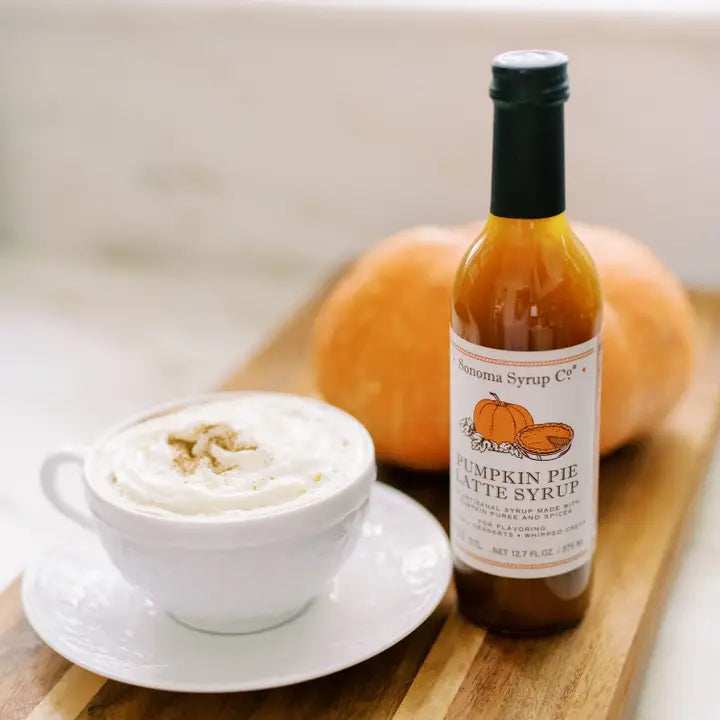 12.7 oz Sonoma Syrup Pumpkin Pie Latte Syrup
