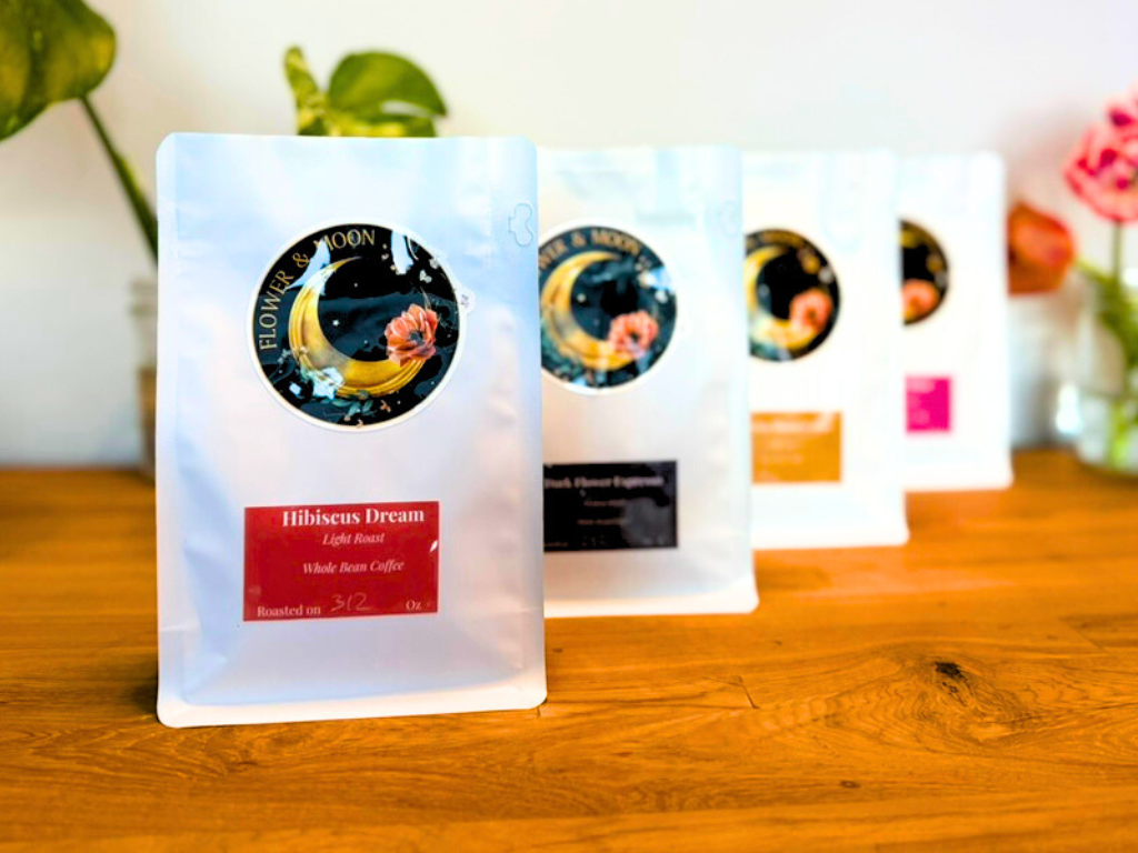 Flower & Moon Coffee bags